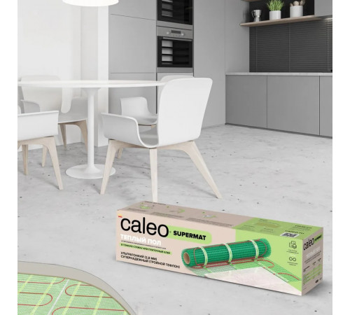 Нагревательный мат для теплого пола CALEO SUPERMAT 130 Вт/м2, 0,7 м2 Нагревательный мат для теплого пола CALEO SUPERMAT 130 Вт/м2, 0,7 м2