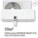 FUNAI Инверторные сплит-системы серии EMPEROR SMART EYE FULL DC Inverter RACI-EM25HP.D04