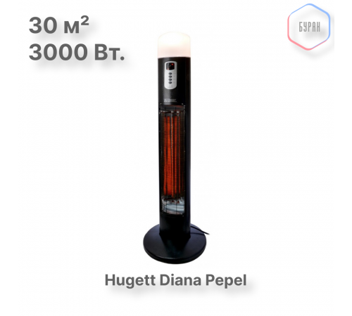 Электрический напольный обогреватель Hugett Diana Pepel Электрический напольный обогреватель Hugett Diana Pepel