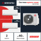 Мультисплит система Kentatsu K2MRB40HZRN1/KSGPA26HZRN1/KSGPA35HZRN1