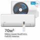 Тепловой насос типа «воздух-воздух» Midea серии Heat Force MSHP-24N8D0-I/MSHP-24N8D0-O