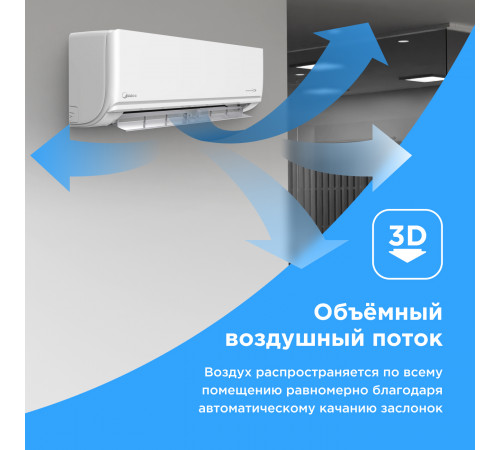 Настенная сплит-система Midea Unlimited Inverter MSAG2-09N8C2S-I/MSAG2-09N8C2S-O Настенная сплит-система Midea Unlimited Inverter MSAG2-09N8C2S-I/MSAG2-09N8C2S-O