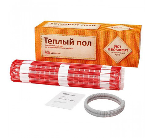Нагревательный мат Warmstad WSM 1210 Вт 8,0 кв.м Нагревательный мат Warmstad WSM 1210 Вт 8,0 кв.м