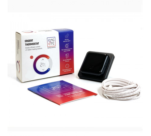 Терморегулятор Ergert Floor Control 360 Wi-Fi black Терморегулятор Ergert Floor Control 360 Wi-Fi black
