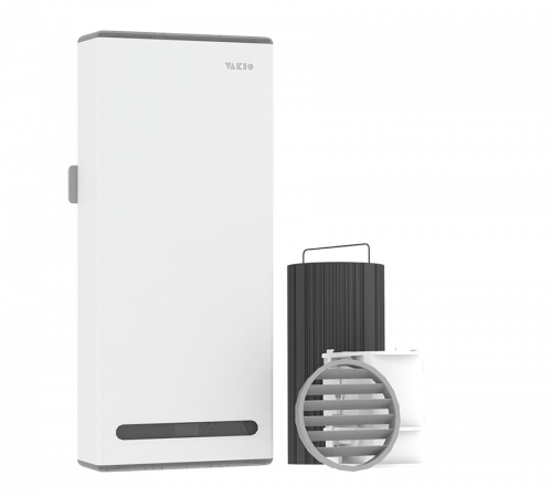 Компактная приточно вытяжная вентиляция VAKIO BASE SMART Белый (White) Компактная приточно вытяжная вентиляция VAKIO BASE SMART Белый (White)