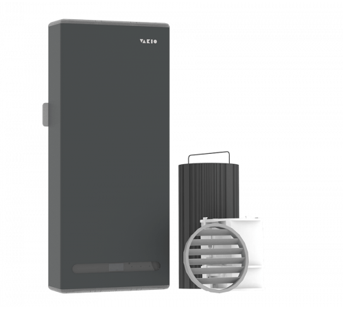 Компактная приточно вытяжная вентиляция VAKIO BASE SMART Серый космос (Space grey) Компактная приточно вытяжная вентиляция VAKIO BASE SMART Серый космос (Space grey)