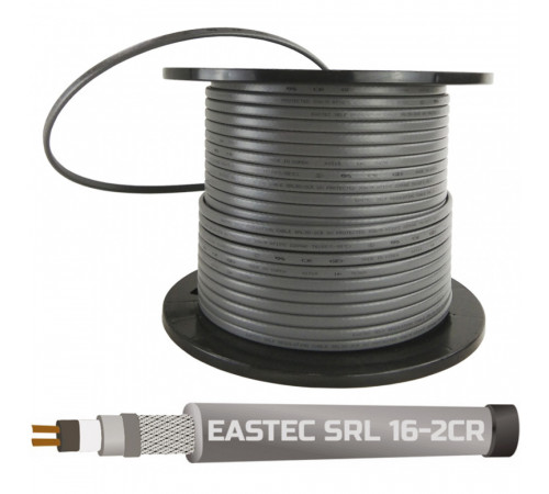 EASTEC SRL 16-2 CR, M=16W (200м/рул.), греющий кабель, пог.м. EASTEC SRL 16-2 CR, M=16W (200м/рул.), греющий кабель, пог.м.