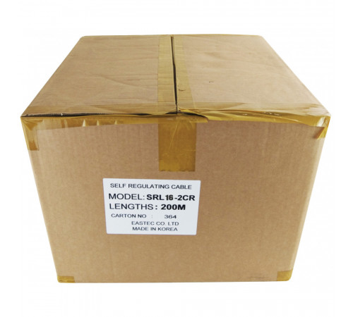 EASTEC SRL 16-2 CR, M=16W (200м/рул.), греющий кабель, пог.м. EASTEC SRL 16-2 CR, M=16W (200м/рул.), греющий кабель, пог.м.