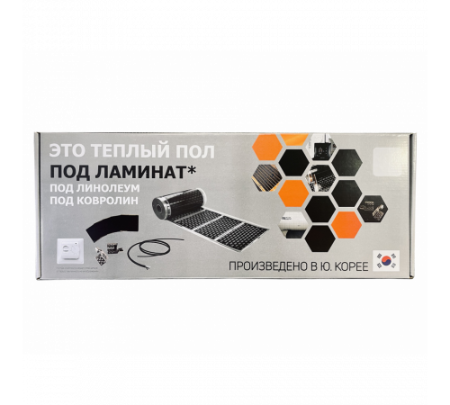 Комплект инфракрасного пленочного теплого пола BlackWarm 10м2 Комплект инфракрасного пленочного теплого пола BlackWarm 10м2