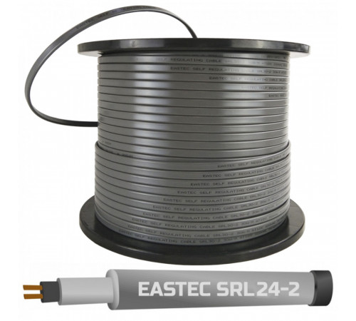 EASTEC SRL 24-2 M=24W (300м/рул.), греющий кабель без оплетки, пог.м. EASTEC SRL 24-2 M=24W (300м/рул.), греющий кабель без оплетки, пог.м.
