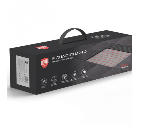 Комплект теплого пола Royal Thermo Flat Mat RTFM 2-150-0,5 Комплект теплого пола Royal Thermo Flat Mat RTFM 2-150-0,5