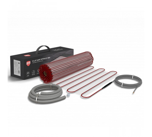Мат нагревательный Royal Thermo Flat Mat RTFM 2-150-1 с терморегулятором RTS-16 Мат нагревательный Royal Thermo Flat Mat RTFM 2-150-1 с терморегулятором RTS-16