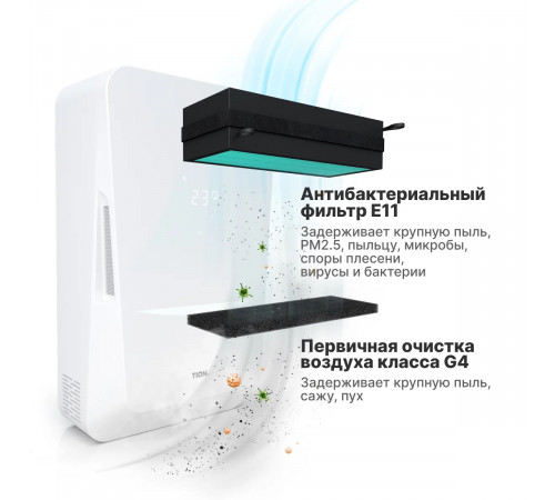 Комплект фильтров BIO X Base (G4/E11) Комплект фильтров BIO X Base (G4/E11)